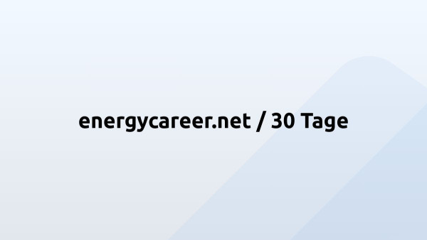 energycareer.net / 30 Tage