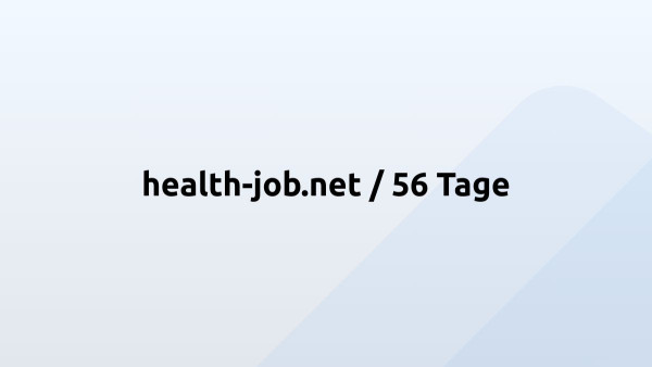 health-job.net / 56 Tage