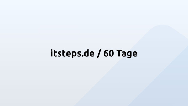 itsteps.de / 60 Tage