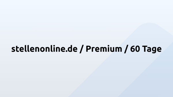 stellenonline.de / Premium / 60 Tage