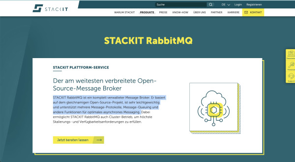 STACKIT RabbitMQ