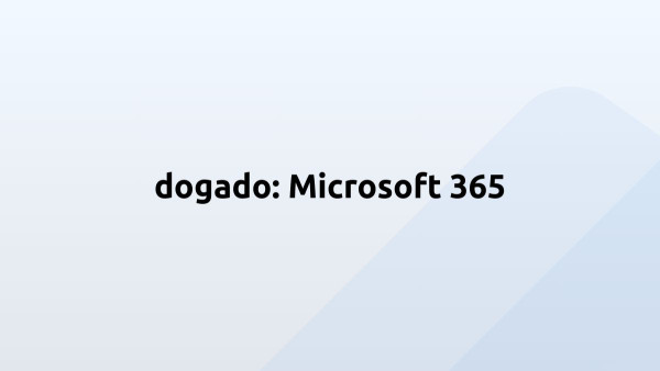 dogado: Microsoft 365
