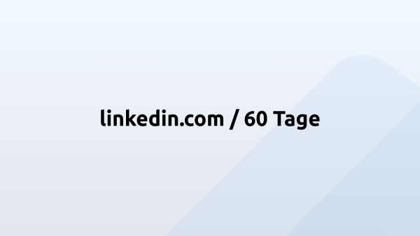 linkedin.com / 60 Tage